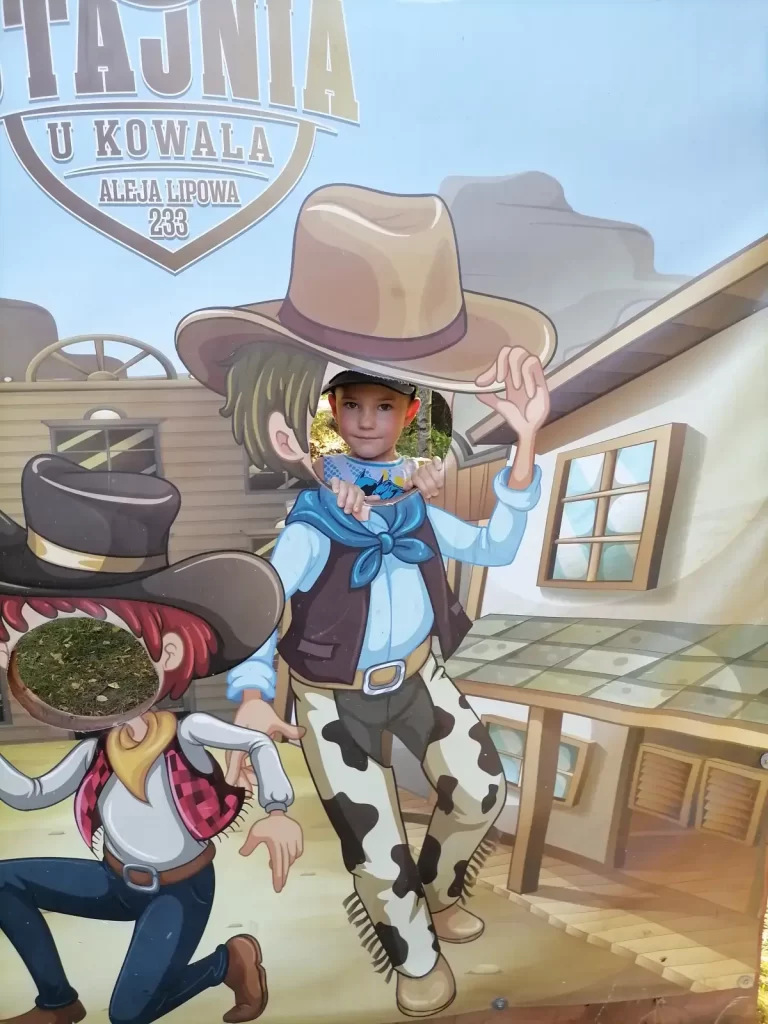 chłopiec kowboj